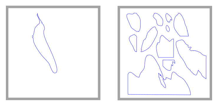 Elevation map contours for laser cutting